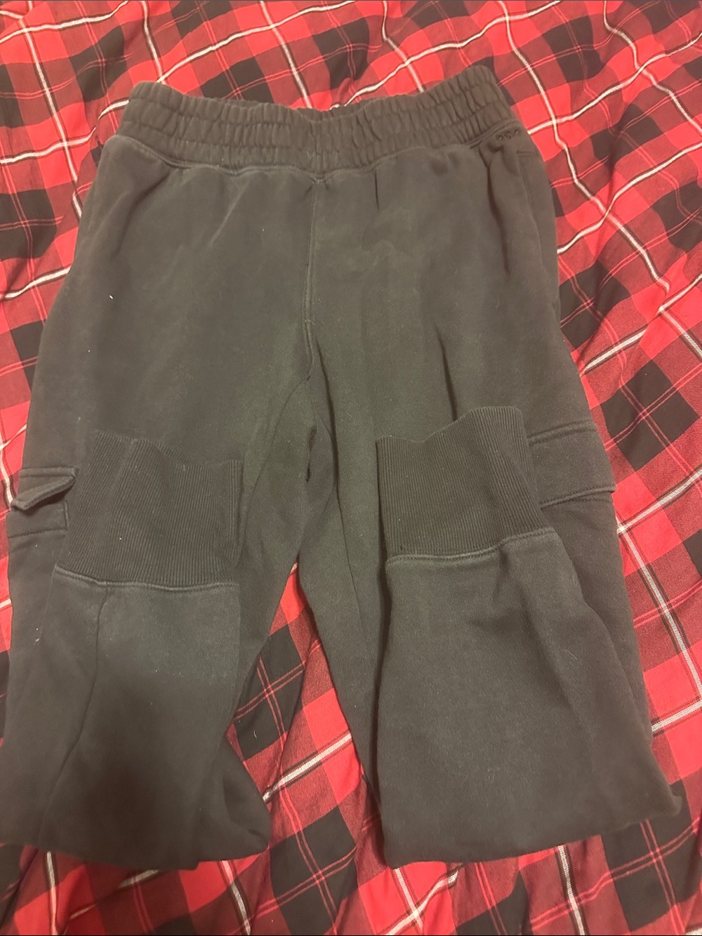 DSG Black Cargo Pocket Sweatpants
